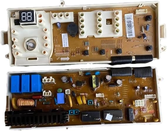 Compatible For Samsung Drum Washing Machine WF1600NCW WF1702WCS Computer Board Motherboard DC41-00127B DC92-00705E DC92-00705F(WHITE)