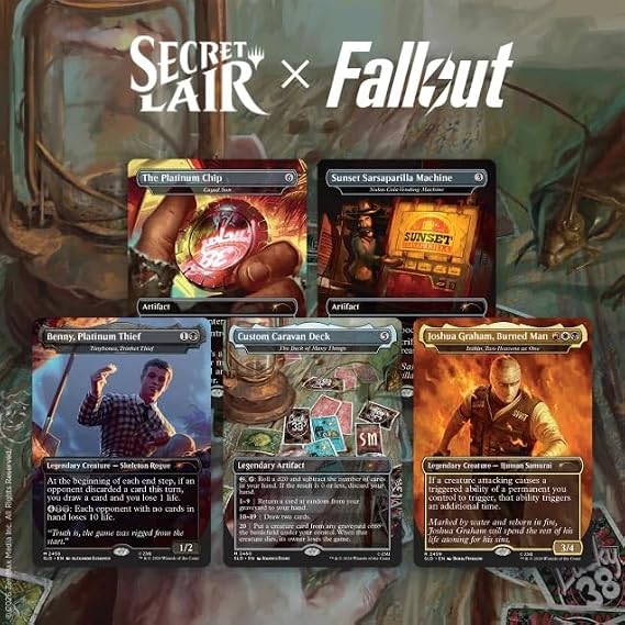 Magic the Gathering Secret Lair x Fallout: Welcome to New Vegas (Non-Foil)