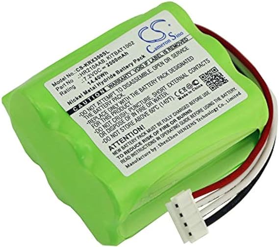 2000mAh / 14.40Wh Battery for KORG PA3X, PA3X 61, PA3X 76 PN:KORG HHR210AAB, KITBAT1002