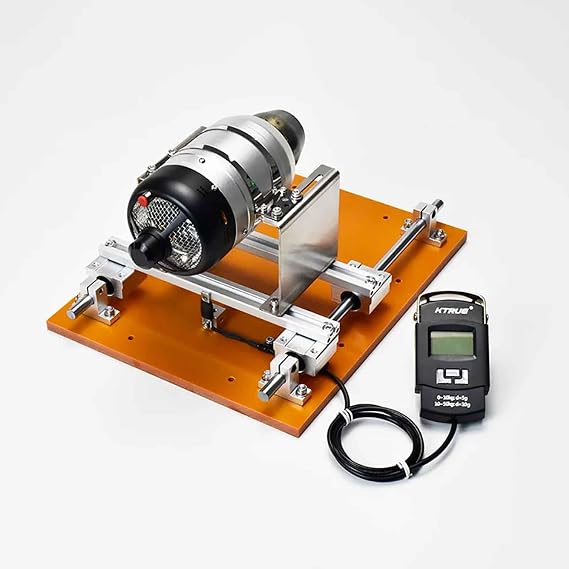 iDili Turbojet Engine Test Stand Capacity RC Aircraft Ducted Fan Engine Testing Platform Heavy Duty Base (Engine Not Included)