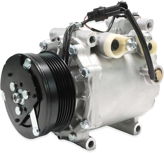 A/C Compressor with Clutch Fit for CO-10596AC 1998 1999 2000 2001 2002 2003 2004 2005 Mitsubishi Eclipse Galant 2.4L Lancer 2.0L Mirage 1.5L 1.8L Air Conditioner Compressor Kit