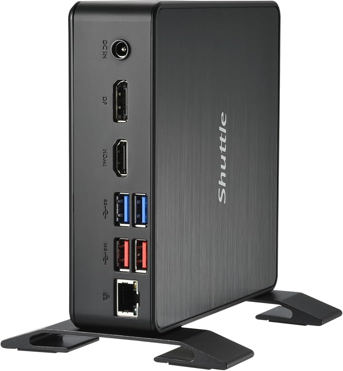 Shuttle Computer - NC40U7 - Shuttle XPC Nano NC40U7 Barebone System - Intel Core i7 12th Gen i7-1255U 1.70 GHz Deca-core