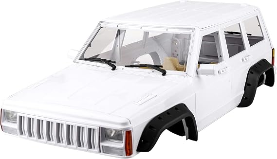 Hard Plastic 12.3inch 313mm Wheelbase Cherokee Body Shell for 1/10 RC Crawler Axial SCX10 & SCX10 II 90046 90047