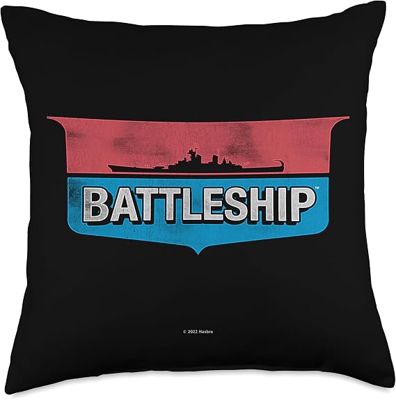 Battleship Battleship Logo Throw Pillow