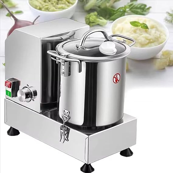 Automatic Food Processor, Procesador Alimentos Industrial, Multifunctional Processor and Meat Grinder for Kitchen, 6l, Adjustable Speed,Perfect for Chopping Grains and Nuts HR12