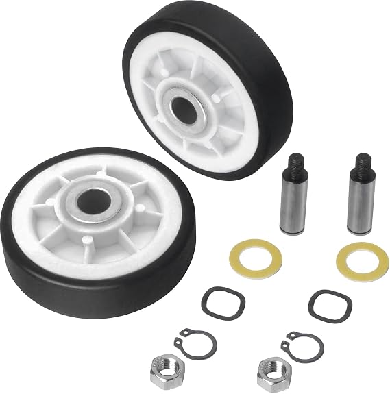 12001541 303373K Dryer Drum Roller Kit Fit for May-tag Neptune MDE6000AYW