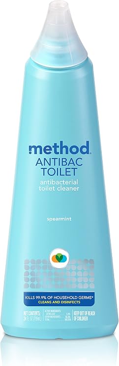 method Antibacterial Toilet Bowl Cleaner, Spearmint, 24 fl oz