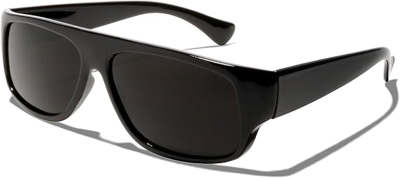 ShadyVEU Basik Eyewear - Super Original Old School Eazy E Gangster Dark Lens Sunglasses