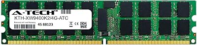 A-Tech 2GB RAM Replacement for Kingston KTH-XW9400K24G | DDR2 667MHz PC2-5300 ECC RDIMM Registered 240-Pin DIMM Memory Module