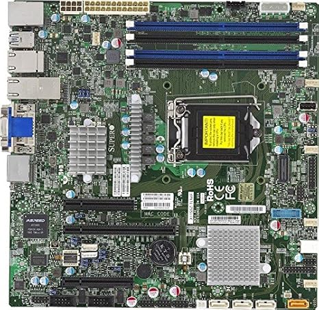 Supermicro Motherboard Micro ATX DDR4 LGA 1151 X11SSZ-TLN4F-O