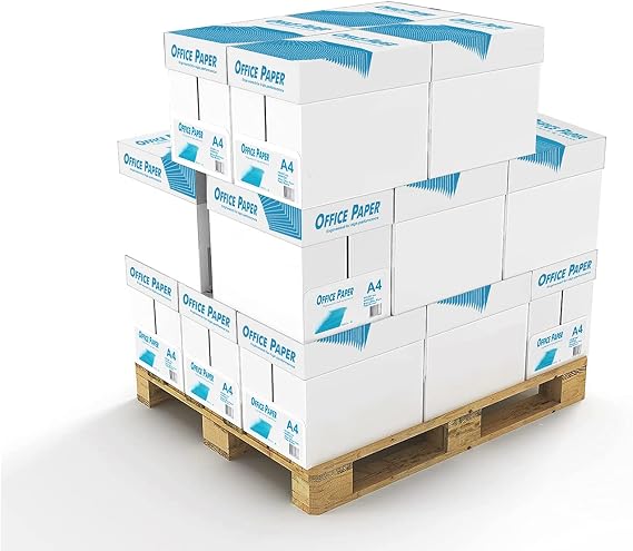 Office Paper Box of A4 Paper Office White Printer Copier Paper 5 Reams of 500 (80gsm) Multifunction Laser Inkjet Paper (20 Boxes (100 Reams))