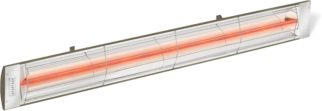 Infratech C-4024 BR Stainless Steel 61.25 Single Element Fixture 4000 Watt, 240 Volt, Bronze Finish