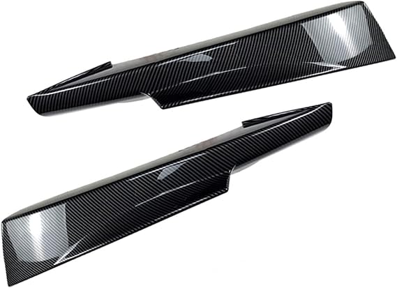 Front Bumper Lip For BMW For 3 Series For E90 For E91 For For LCI 2009-2012 Side Splitter Cover Lip Car Front Bumper Air Vent Spoiler Car Front Spoilers (Color : OneColor)