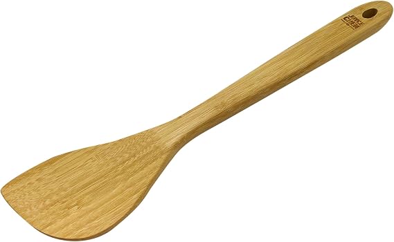 Joyce Chen Burnished Bamboo Wok Spatula, 15-Inch