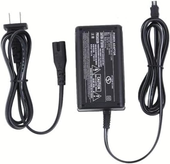 Replacement AC Adapter/Charger for Sony HandyCam DCR-DVD650 DCR-PJ6 DCR-SX22 DCRDVD650 Camcorder with USA Cord
