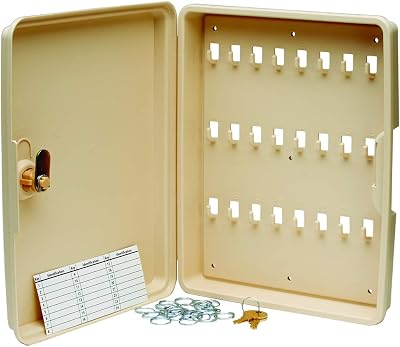 2GO Key Cabinet Plastic 8.5 x 10.5 x 1.75