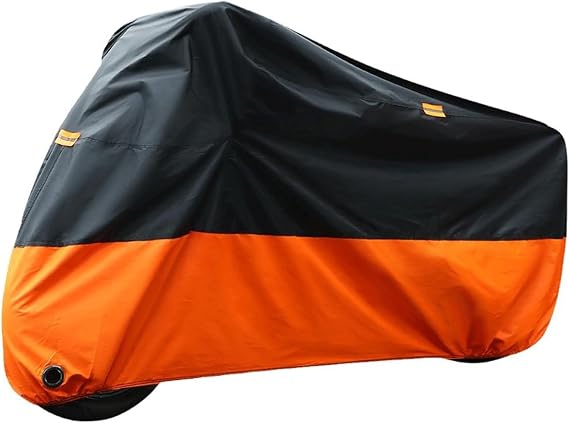 Motorcycle Cover Waterproof Outdoor for Harley 116" Motorbike Covers