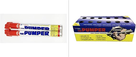 heavy duty industrial Marker 12 per box (Red)