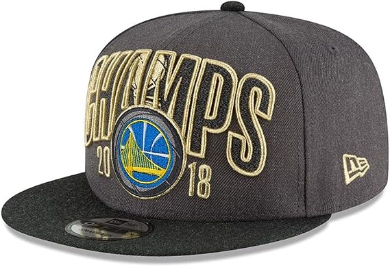 New Era Golden State Warriors 2018 NBA Finals Champions Locker Room Snapback Hat