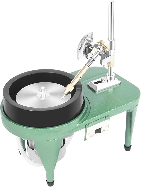 Gem Faceting Machine Jade Stone Angle Machine Jewelry Polisher Flat Grinder 110V
