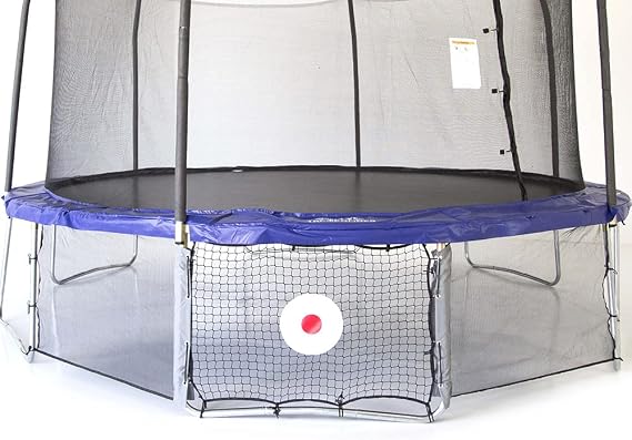 Skywalker Trampolines Kickback Bounce-Back Game Accessory | Fits 15/16 Ft Round and 16/17 Ft Oval Trampolines, Target for Kicking and Tossing Practice