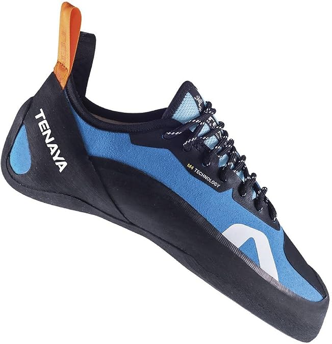 Tenaya Tanta Lace Rock Climbing Shoes, (M 11.0, W 12.0) Blue