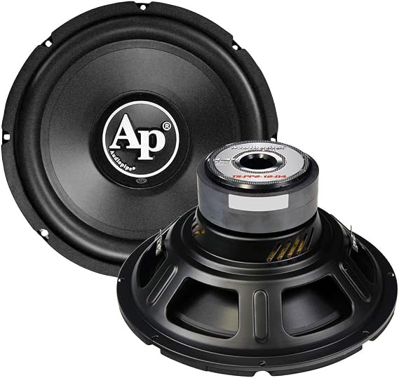 Audiopipe 12 Car Subwoofer (TS-PP2-12-D4), Dual 4 ohms, 1000W Max, Sold Individually