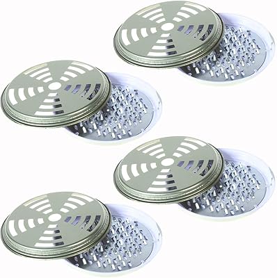 DaKuan Coil Holder, 4 Packs Tin Coil Burner