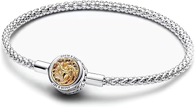 Daenerys Targaryen Accessories of Thrones House Sigil Clasp Charm Bracelet, Thrones Series Jewelry With S925 Sterling Silver for Women and Men