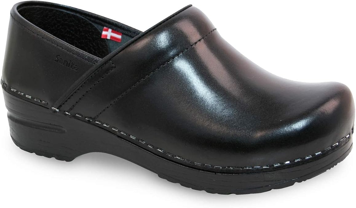 Sanita Pro Cabrio Narrow Professional Clogs for Women - Arch Support, Durable, Closed-Back Slip-On Shoes