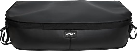 PRP Seats Bed Storage Bag for Can-Am Maverick R - Heavy-Duty & Secure UTV Bed Storage Bag for Tools, Clothes, and Off-Road Accessories | UV & Water Resistant, Large Zippered Mesh Pocket (Black)