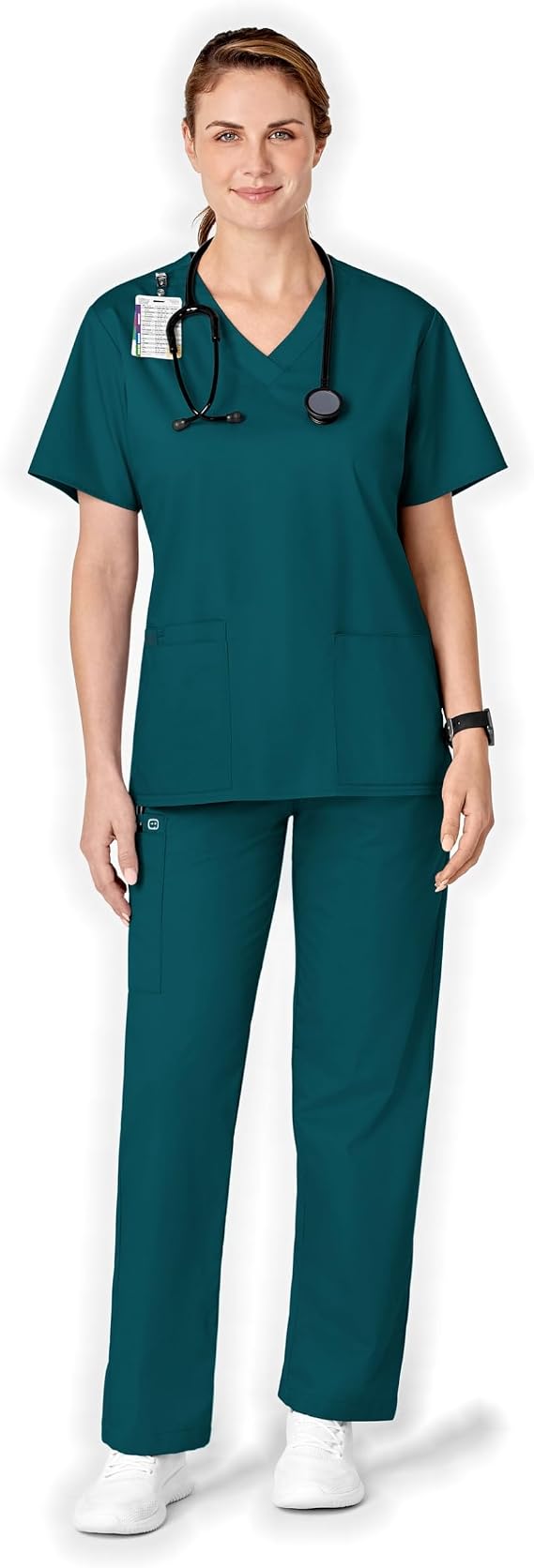 Wonderwork Women's Pull-on Cargo Scrub Pant