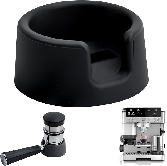 Coffee Tamper Base for Ninja Luxe Premier 3-in-1 Coffee Machine | Compatibility, Food-grade Silicone Material, Stable Tamping Surface, Easy to Clean for Ninja espresso machine accessories