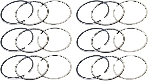 6D16 6D16T 6D16-2AT Piston Rings for Mitsubishi 6D16 6D16T 6D16-2AT Engine Kobelco