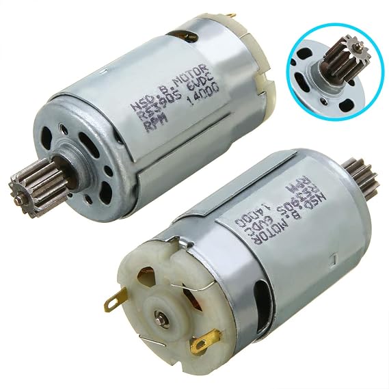 6V 14000RPM Electric Motor RS390 Kid Car Motor For Kid Ride On Car Bike Toy Gear Box Motor For Motor Parts Accessories