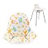 Twoworld High Chair Cushion for IKEA Antilop Highchair, Baby High Chair Seat Cover Liner Mat Pad