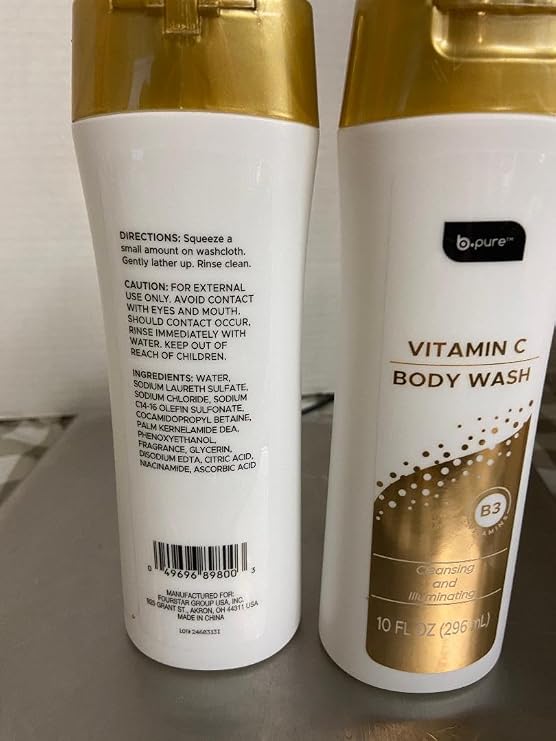 b.pure Vitamin C Body Wash 2 EA 10 FL EA