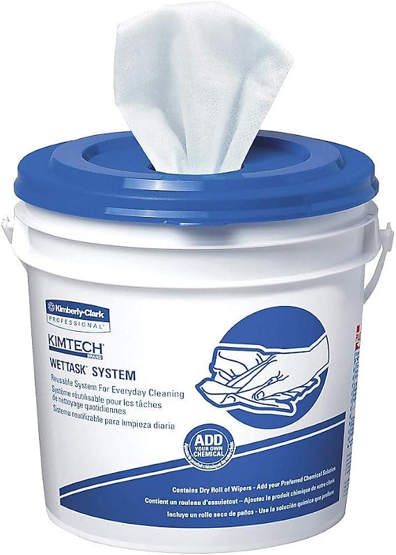 KIMTECH Prep Wipes for WetTASK System, 12 x 12-1/4, 90/Pack