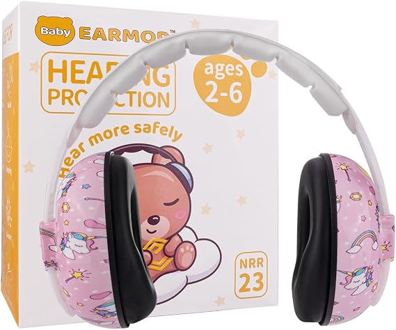 EARMOR Baby Ear Protection Earmuffs for Kids, SNR 22dB Noise Cancelling Headphones for Kids, Effectively Reduce Harmful Noise