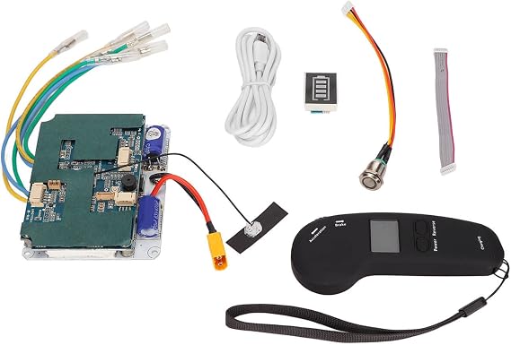 Electric Skateboard Motor Controller Kit, Remote Control Electric Four Wheel Scooter Controller for Scooter, Four Wheel
