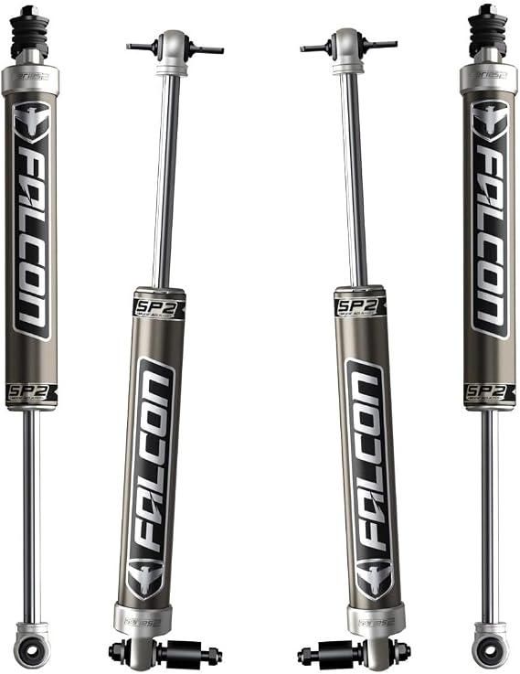 JK 4DR Falcon SP2 2.1 Monotube Shock Kit (46 Lift)