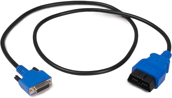 16 Pin OBD2 Diagnostic Cable Adapter Compatible with Nexiq USB Link 2 & Nexiq USB Link 3 for J1962 Vehicles for Ford for GM for Dodge for Volvo for Mack for Isuzu for Hino Replace 493113