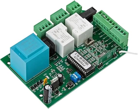 Electric Gate Opener Kit Sliding Gate Opener Nc Spring End Switch Motor Plate Circuit Board Control Card Sl600 Py600 Py800 Sl1500(Only Board no Remote)