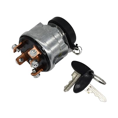 83940565 Ignition Switch wKeys SBA385200331 SBA38520030 Compatible with Ford New Holland Tractor 1620 1700 1710 1715 1900 1910 1920 1000 1100 1110 1200 1210 1300 1320 1320 1500 1510 1520