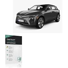 BoxWave Screen Protector Compatible With VinFast 2024 VF7 Display (12.9 in) - ClearTouch Crystal Anti-UV EyeCare (2-Pack), Filters out Harmful Blue Light Reduce Fatigue