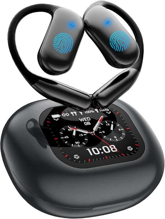 Real time Ai Translator Earbuds Language Translation Device,Spanish and English Translator Earbuds for160 Languages & Accents,Ideal for Travel and Business,Touch to Enjoy Various Modes
