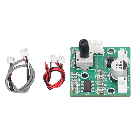 60W Mini Mono High Power Amplifier Module, Class D Digital Audio Amp Board with DC 7.5-24V Power Supply, for 4-8Ω 40-300W Stage Speakers