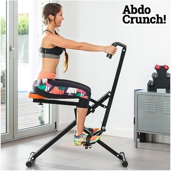 Abdo Crunch Total Ab Toner Bench Home Fitness Machine Abdominal Exerciser