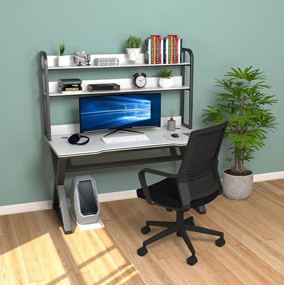 Home Desk Corner Table Desk I Shaped Computer Desk Home Office Desk Table Gamer Workstation for PC Large Computer Desk Home Office AL 120cm