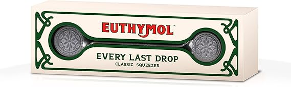 Euthymol Classic Toothpaste Squeezer, Tuber Roller Dispensers for Plastic & Metal Toothpaste Tubes, Bathroom Accessory for Easy Squeezing -1 Packs